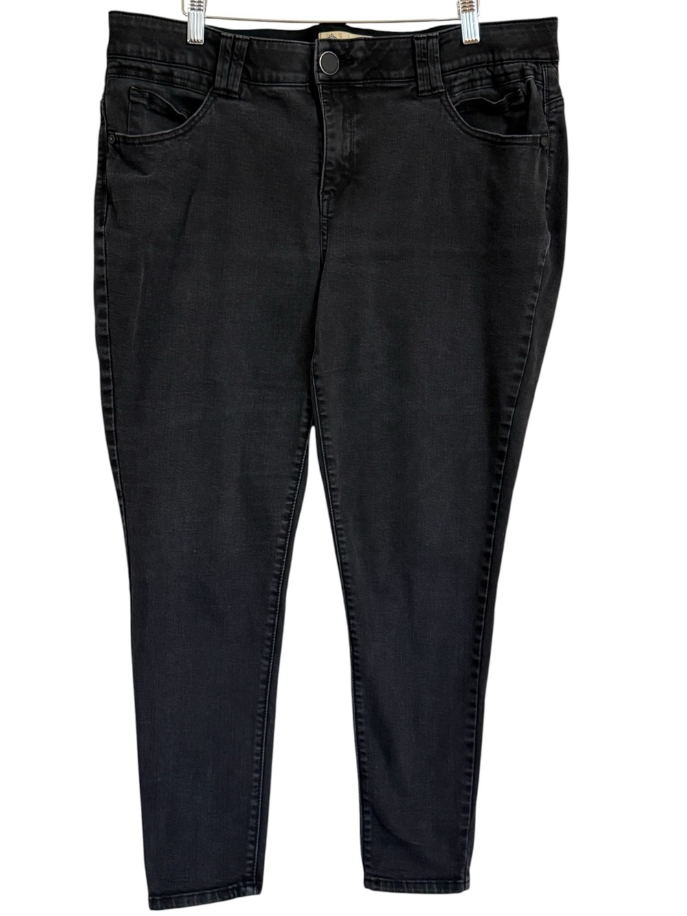 Democracy Ab Technology Black Skinny Jeans Women’s 16W Stretch Plus Size